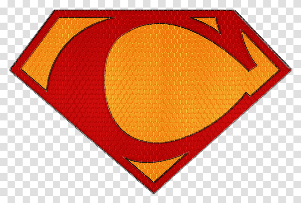 C Letter Logo Superman C Logo, Rug, Light, Trademark Transparent Png