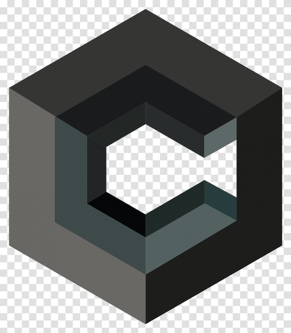 C Logo Cool Geometric Logo, Crystal, Plant, Sink Faucet, Gemstone Transparent Png