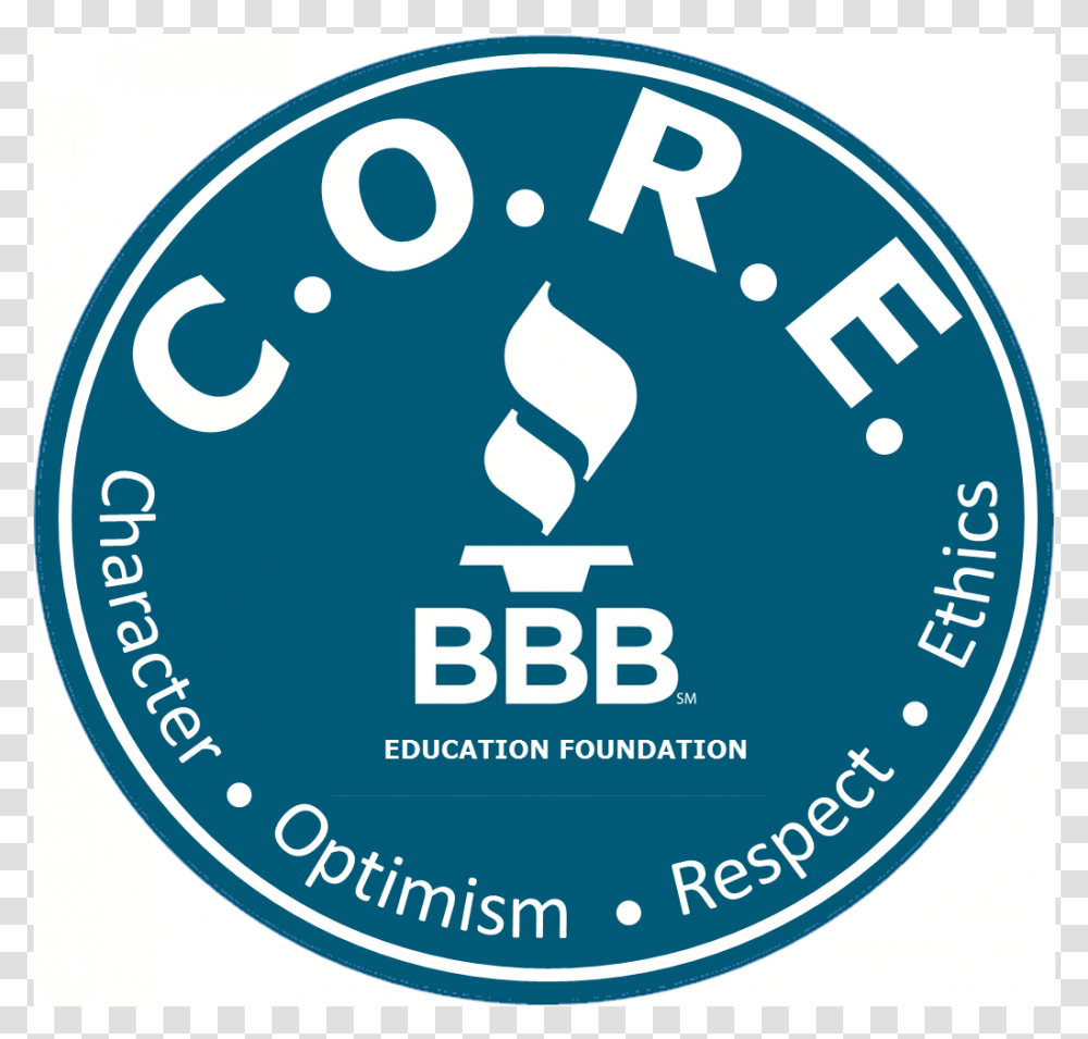 C O R E Bbb Logo Author, Label, Number Transparent Png