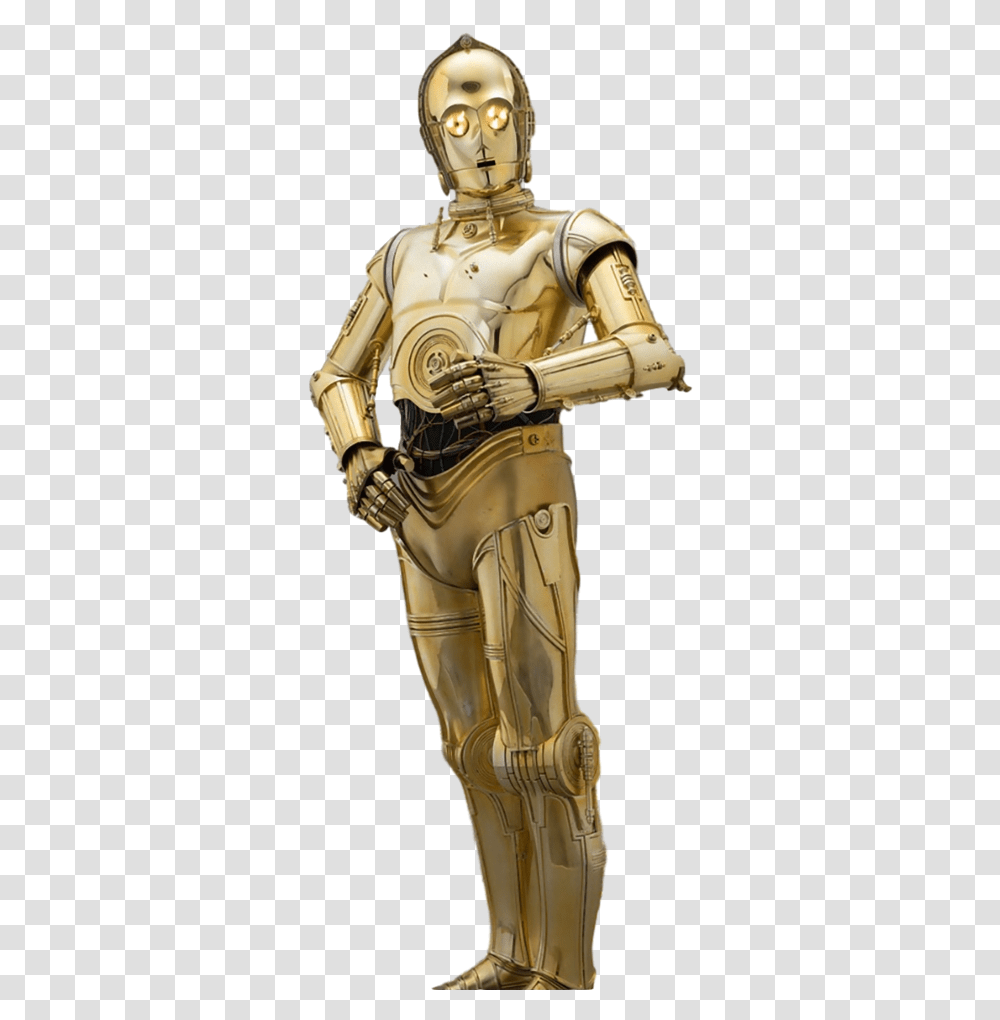 C3po Clipart Free Star Wars Topps The Last Jedi, Bronze, Person, Human, Armor Transparent Png