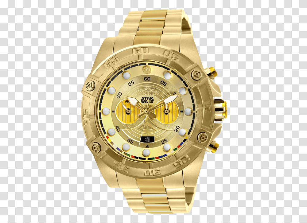 C3po Invicta Star Wars Watch, Wristwatch Transparent Png
