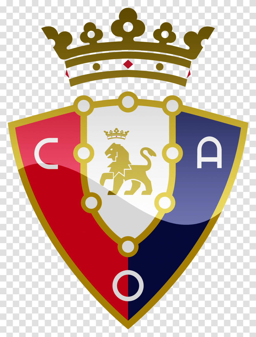 Ca Osasuna Hd Logo Ca Osasuna Logo, Armor, Shield Transparent Png