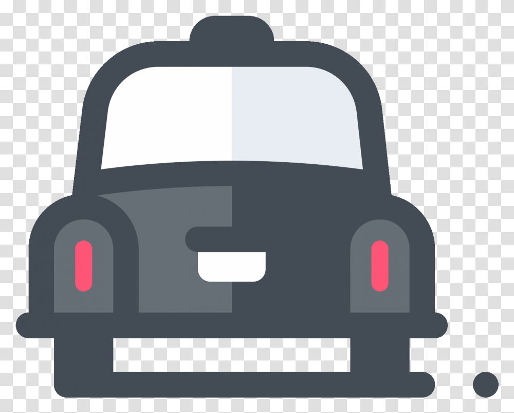 Cab Back View Icon Free Download And Vector Cab Icon, Bumper, Vehicle, Transportation, Car Transparent Png