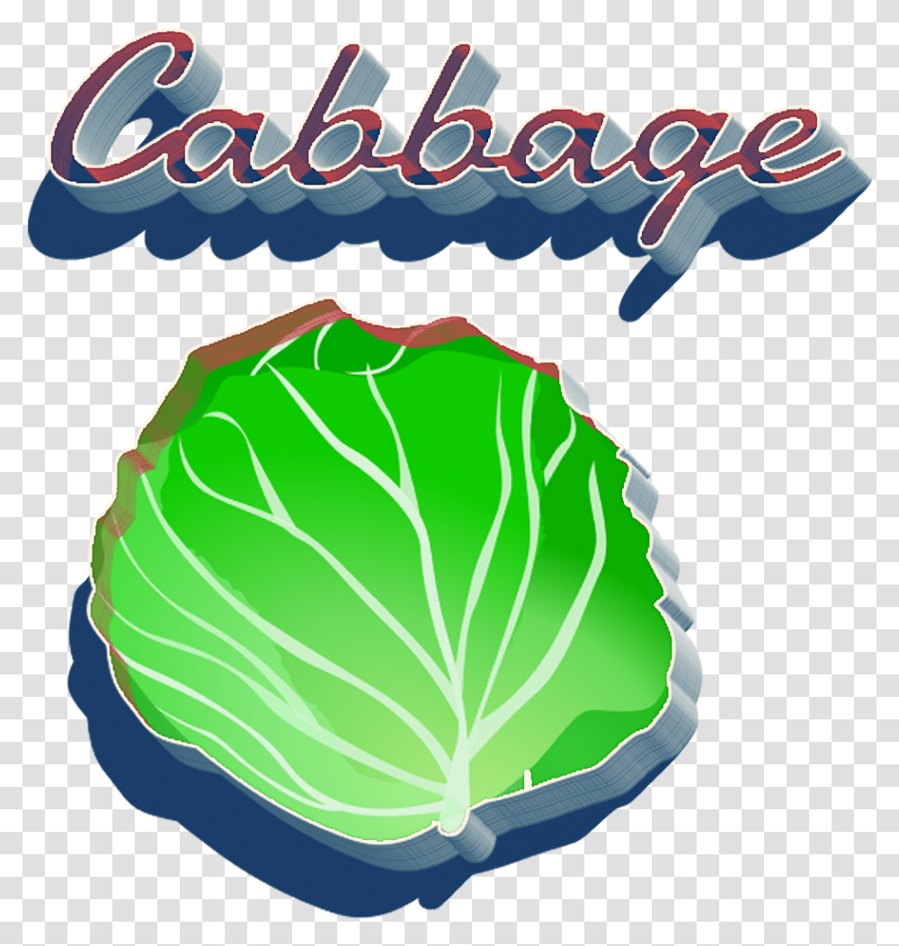 Cabbage Clipart Illustration, Plant, Head Cabbage, Produce, Vegetable Transparent Png