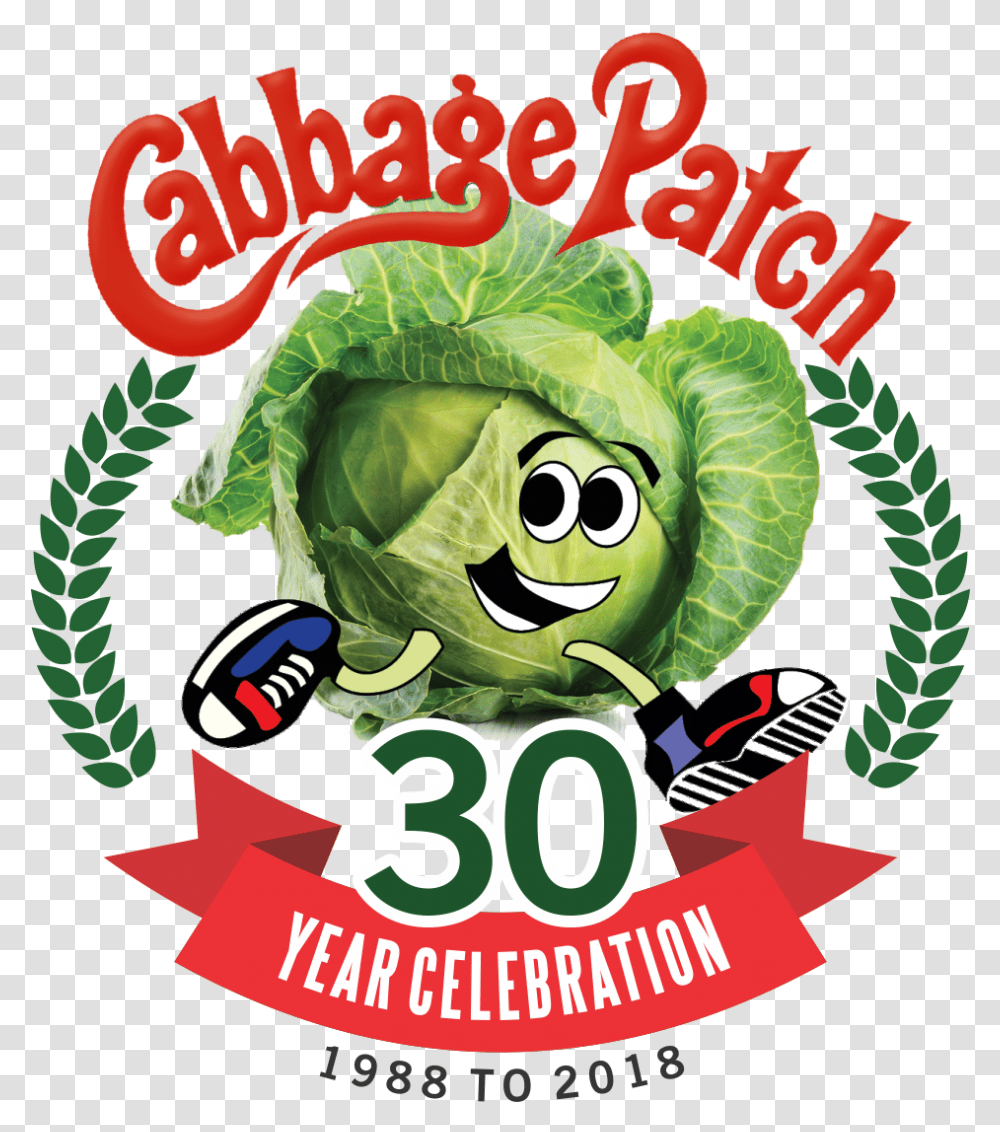 Cabbage Patch 2018 Cabbage Patch Kids, Plant, Vegetable, Food, Head Cabbage Transparent Png