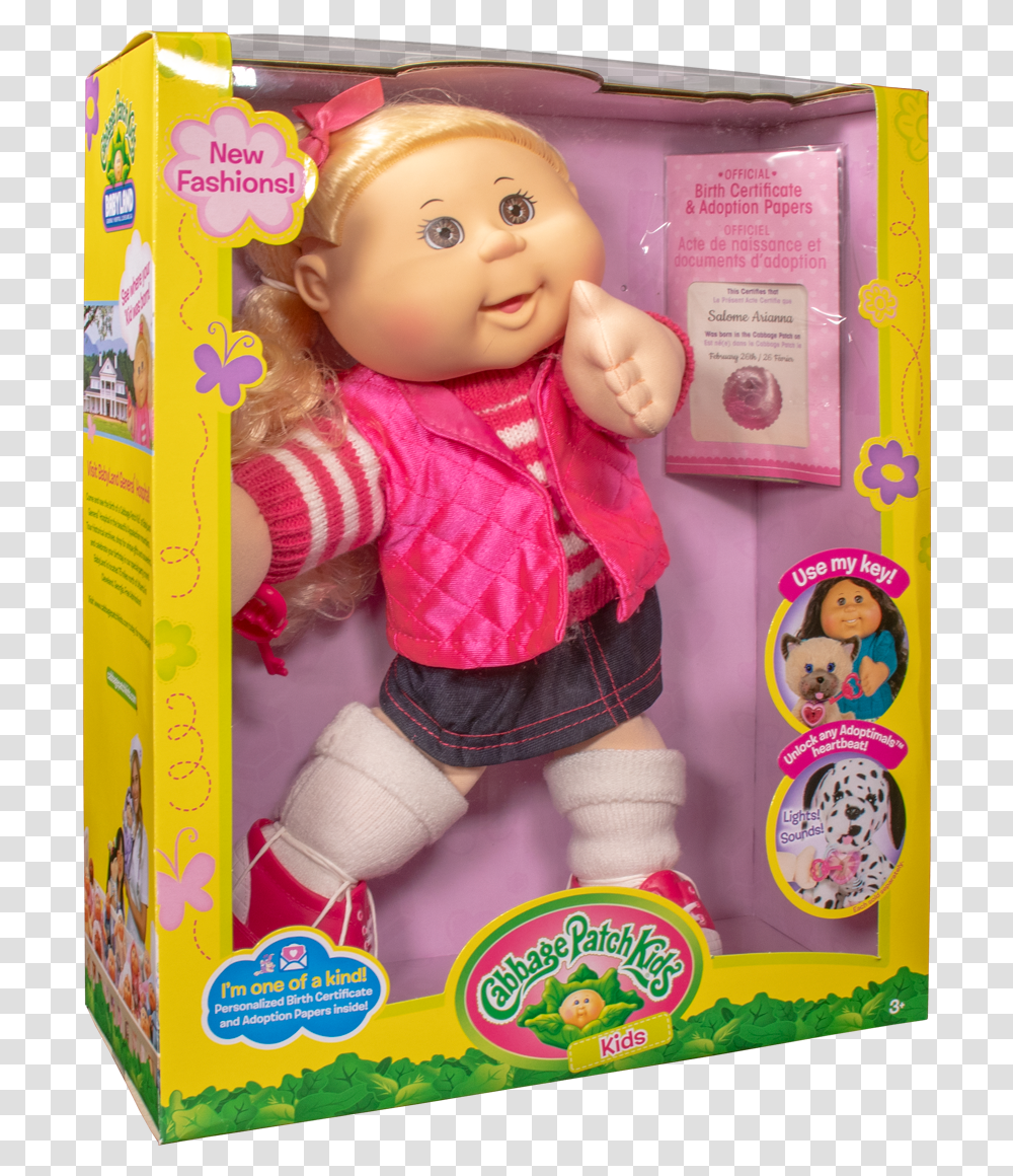 Cabbage Patch Kids Cabbage Patch Doll Jay, Toy, Barbie, Figurine, Person Transparent Png