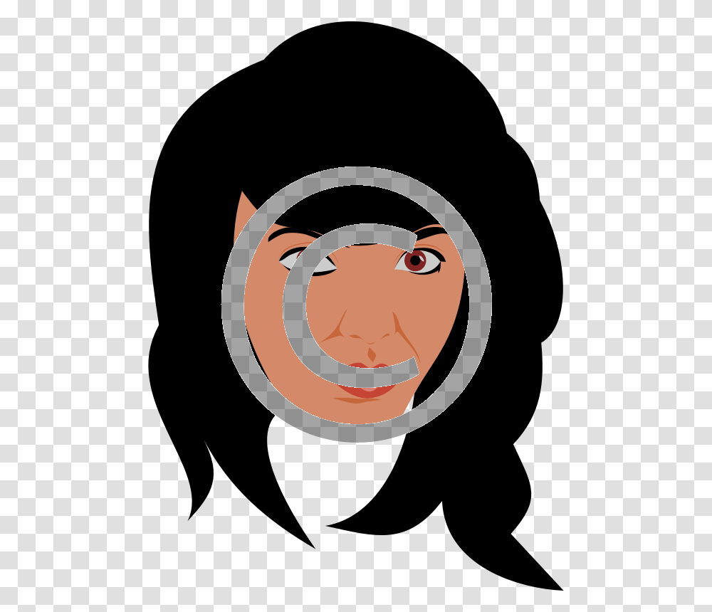 Cabeza De Mujer En Caricatura, Face, Person, Human, Head Transparent Png