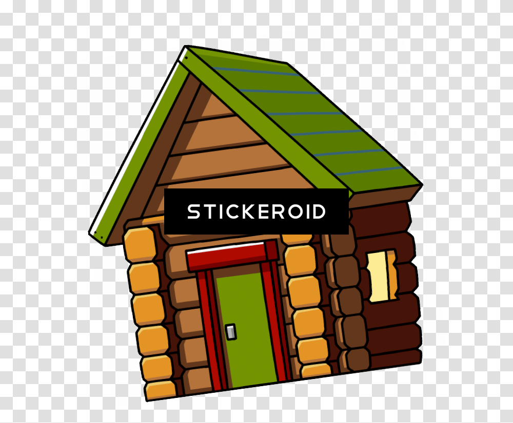 Cabin, Housing, Building, House, Mailbox Transparent Png