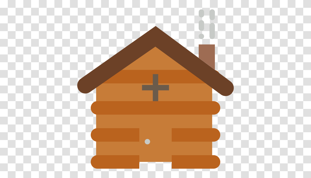 Cabin Icon, Housing, Building, Wood, House Transparent Png