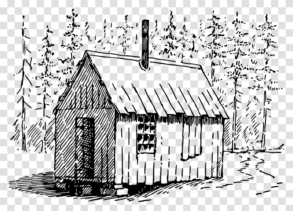Cabin In The Woods, Gray, World Of Warcraft Transparent Png