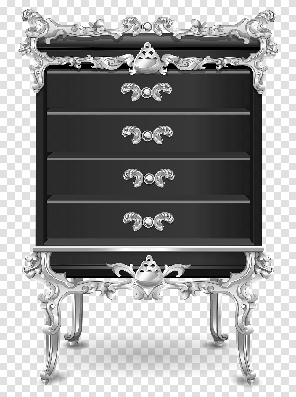 Cabinet Dresser, Furniture, Drawer, Piano, Leisure Activities Transparent Png