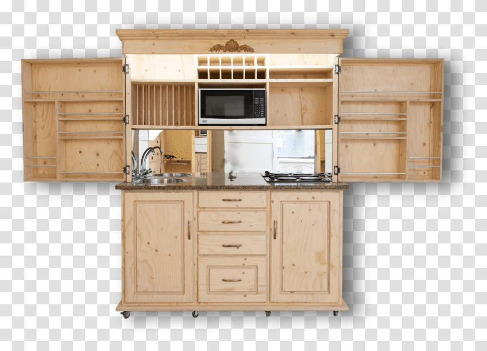 Cabinetry, Furniture, Microwave, Oven, Appliance Transparent Png