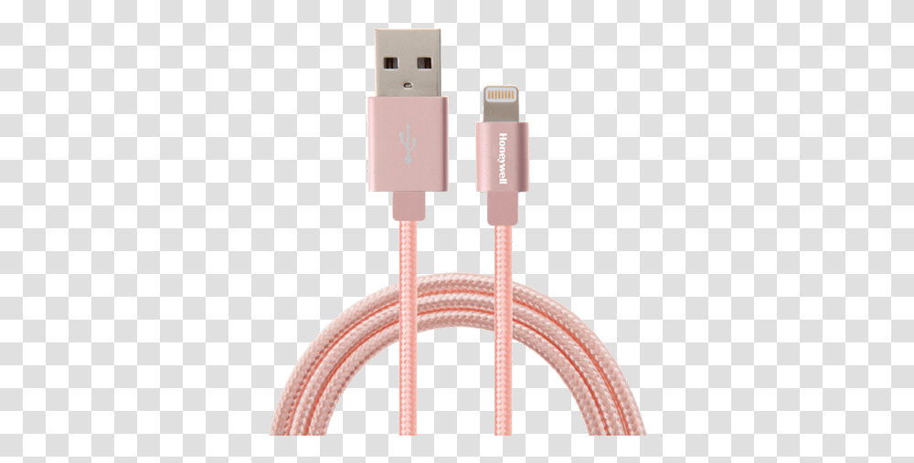 Cable Braided Rose Gold Transparent Png