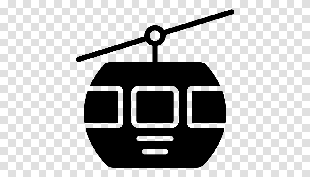 Cable Car Cabin Cabin Transportation Ski Resort Cable Car, Lighting, Stencil Transparent Png