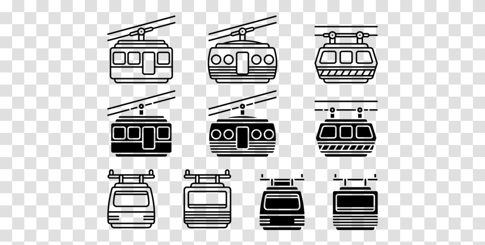 Cable Car Vector Icons, Wristwatch, Buckle, Camera, Electronics Transparent Png