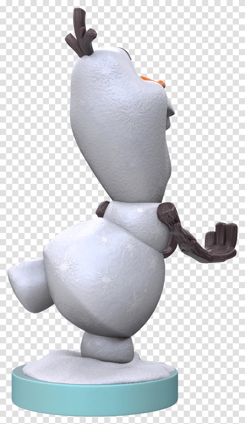 Cable Guy Olaf, Snowman, Nature, Figurine, Hand Transparent Png
