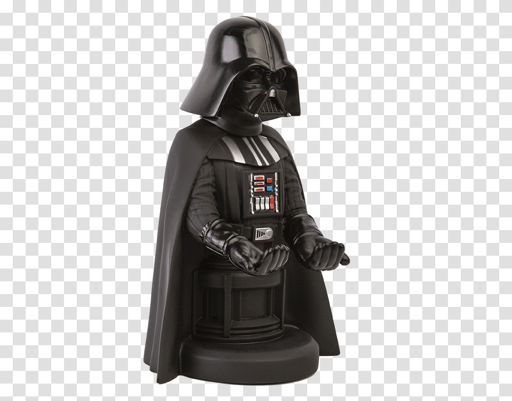 Cable Guy Star Wars Darth Vader- Koodoo Figurine, Clothing, Apparel, Helmet, Person Transparent Png
