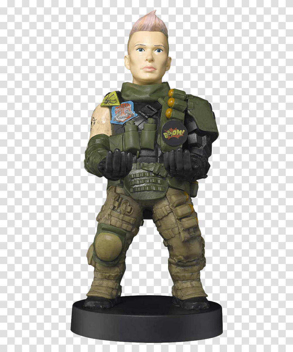 Cable Guys Phone Controller Holder Call Of Duty Cable Guy Battery, Person, Human, Clothing, Apparel Transparent Png