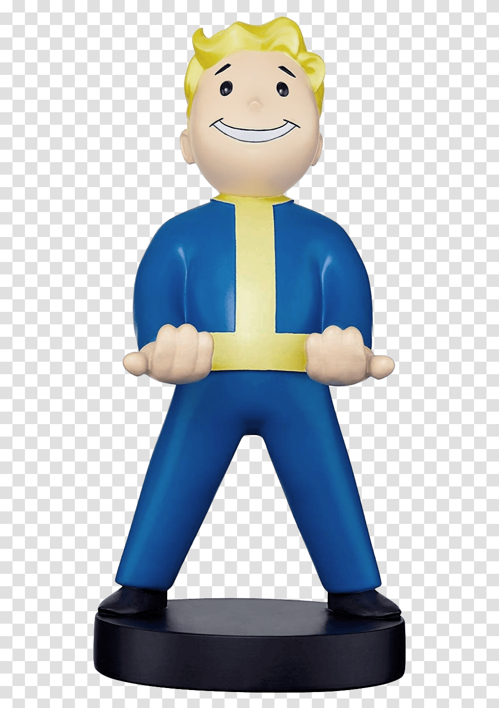 Cable Guys Phone & Controller Holder Fallout 76 Vault Boy New Cable Guys Fallout Vault Boy 76, Toy, Hand, Art, Inflatable Transparent Png