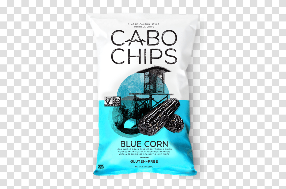 Cabo Chips Blue Corn Tortilla Chips, Pillow, Cushion, Advertisement, Poster Transparent Png