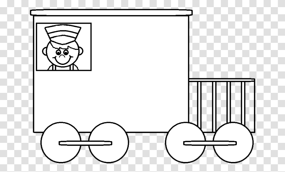 Caboose Car Black And White Train Car Clipart Clipartfest Train Caboose Clip Art Black And White, White Board Transparent Png