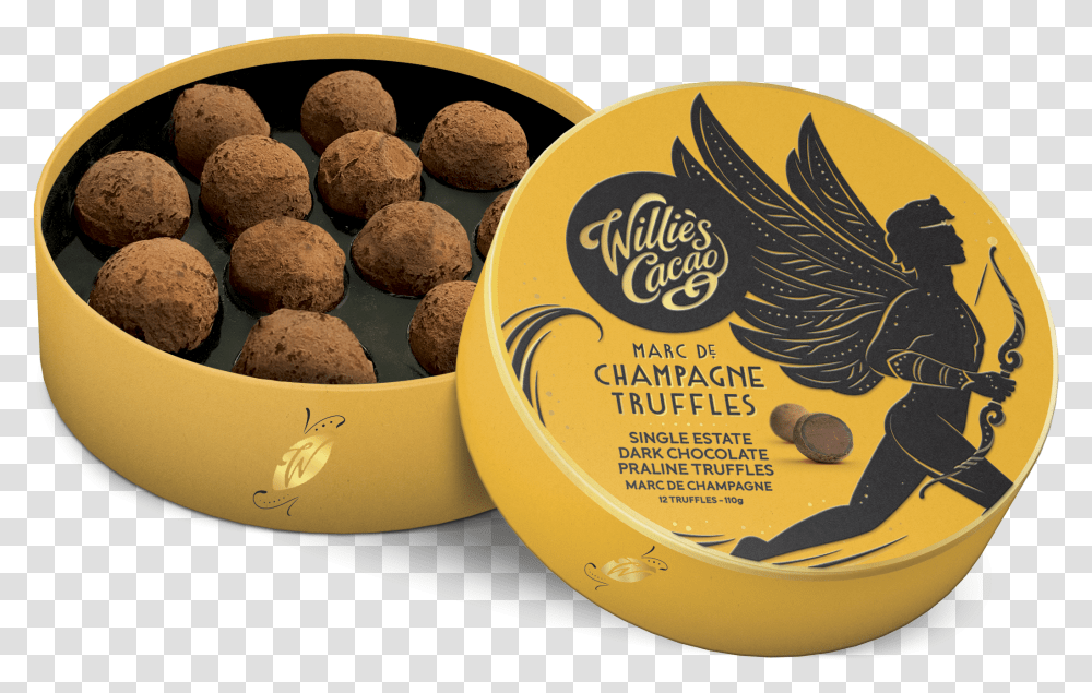 Cacao Marc De Champagne Truffles, Sweets, Food, Banana, Plant Transparent Png