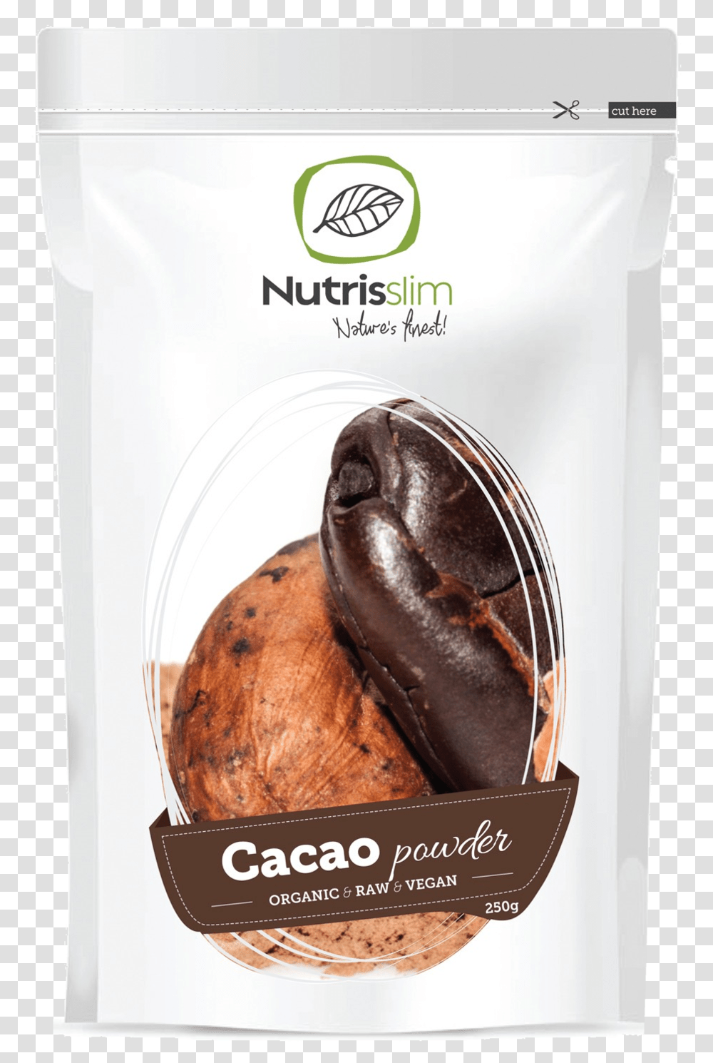 Cacao Powder Nutrisslim Superfood Organic Vegan, Dessert, Chocolate, Plant, Sweets Transparent Png