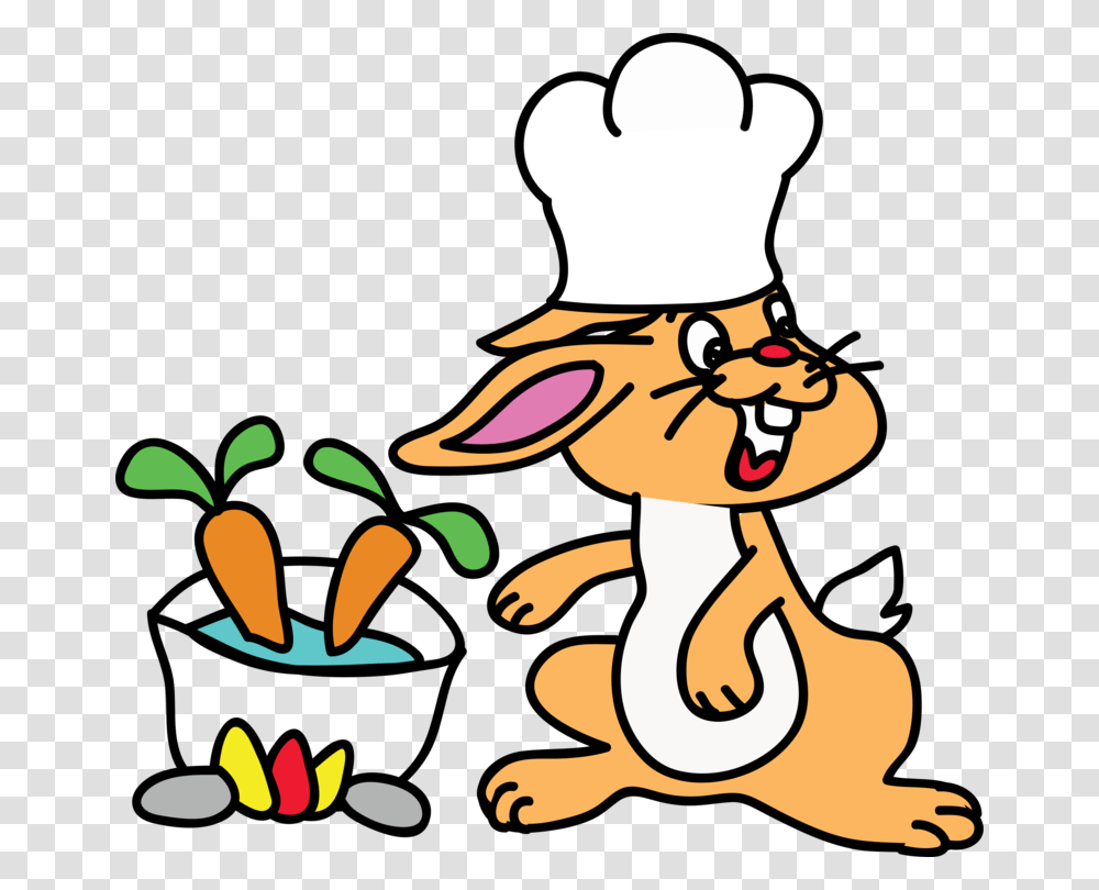 Cacciatore Easter Bunny Rabbit Cooking Chef Transparent Png