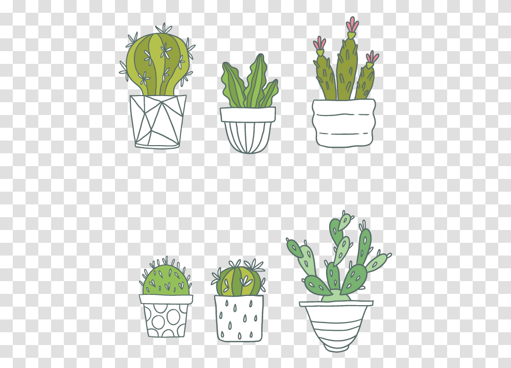 Cactaceae Succulent Plant Clip Art Cactus, Jar, Vase, Pottery, Pineapple Transparent Png