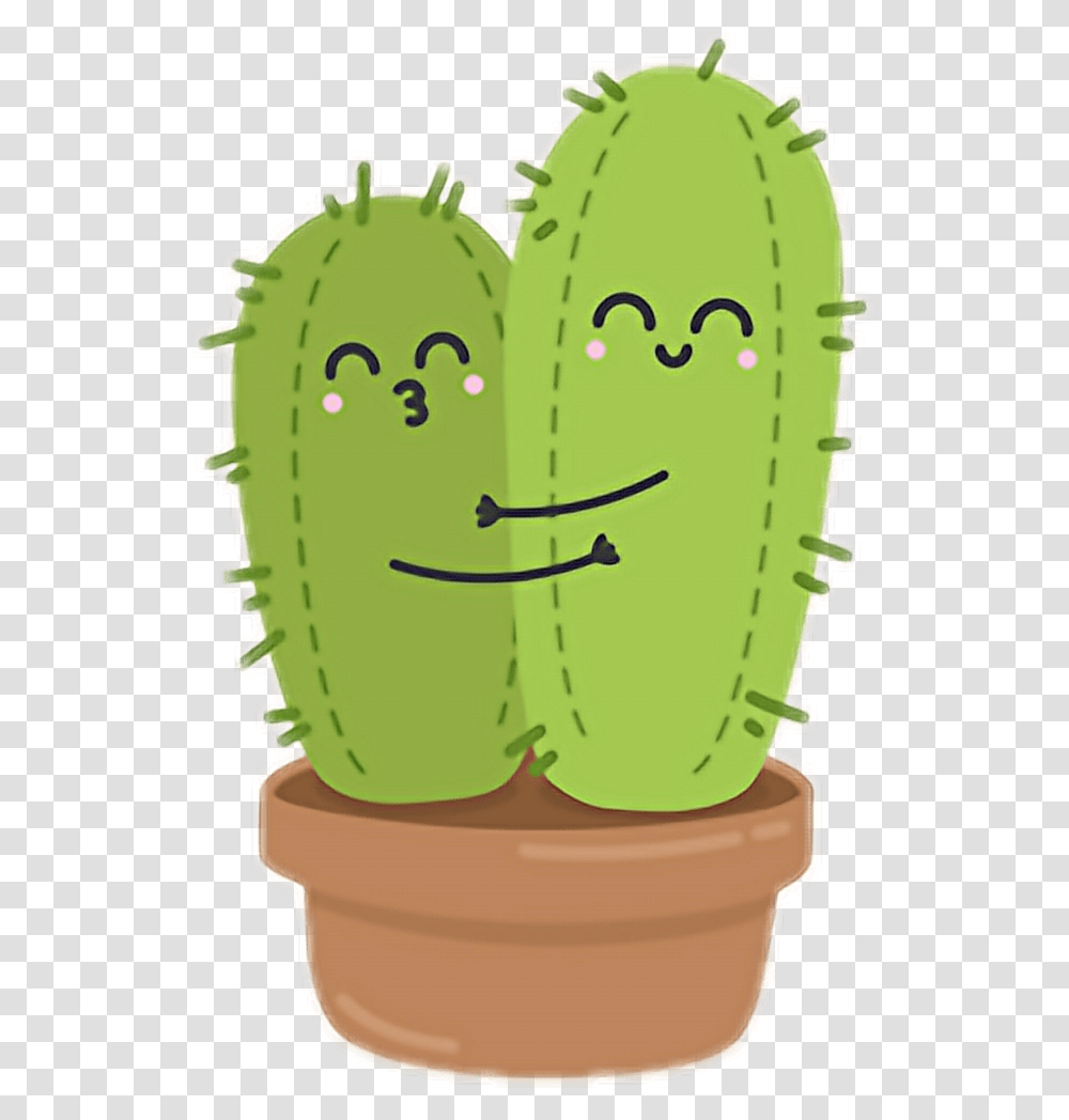 Cactus Amor Love Macetas Freetoedit Amistad Es Como Un Cactus, Plant, Food, Birthday Cake Transparent Png