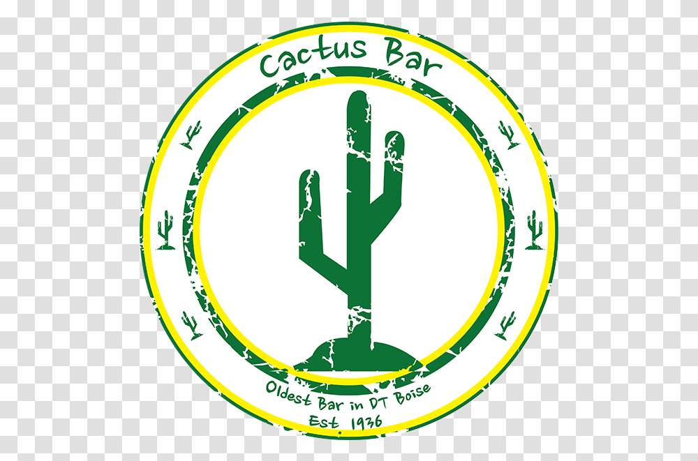 Cactus Bar Downtown Boise Id Circle, Hook, Text, Symbol, Logo Transparent Png