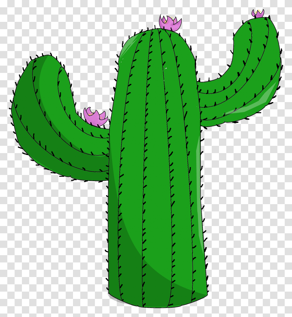 Cactus Cactus, Plant, Banana, Fruit, Food Transparent Png