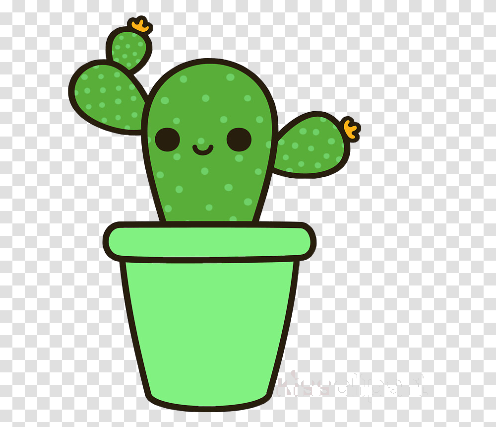 Cactus Cute Clipart Clip Art Cute Cactus Background, Plant, Scissors, Blade, Weapon Transparent Png