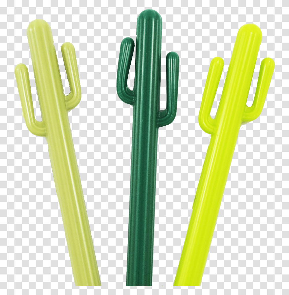Cactus Download Caneta De Cacto, Ice Pop, Cutlery, Fork, Plant Transparent Png