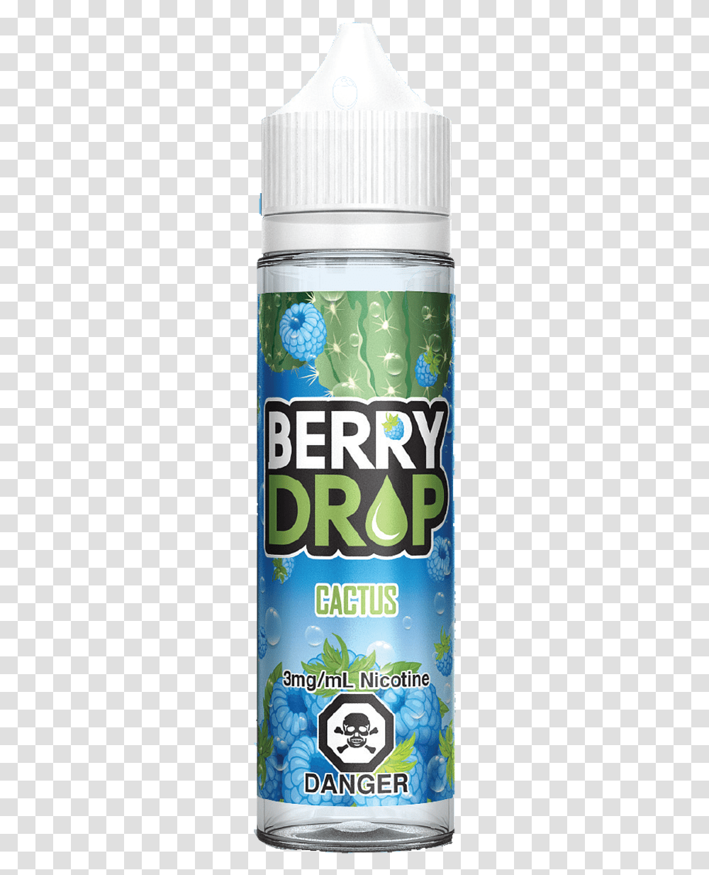 Cactus E Liquid Berry Drop Berry Drop Vape Juice, Bottle, Beverage, Drink, Alcohol Transparent Png