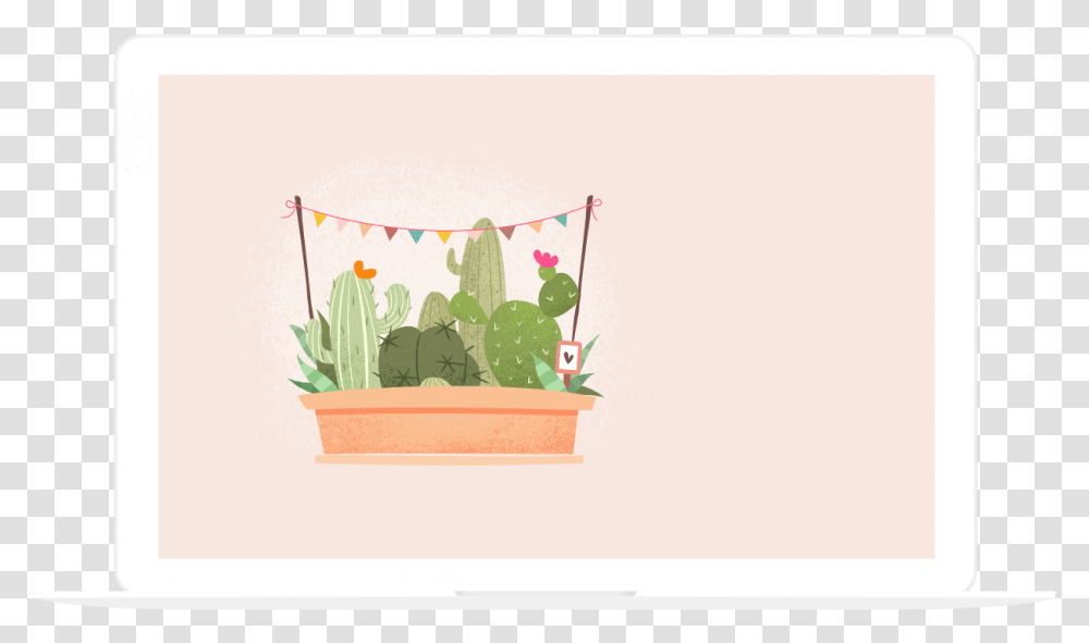 Cactus Hd Wallpaper Prickly Pear, Plant, Envelope, Mail, Potted Plant Transparent Png