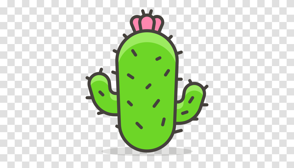 Cactus Icon Free Of Free Vector Emoji, Plant, Food, Relish, Pickle Transparent Png