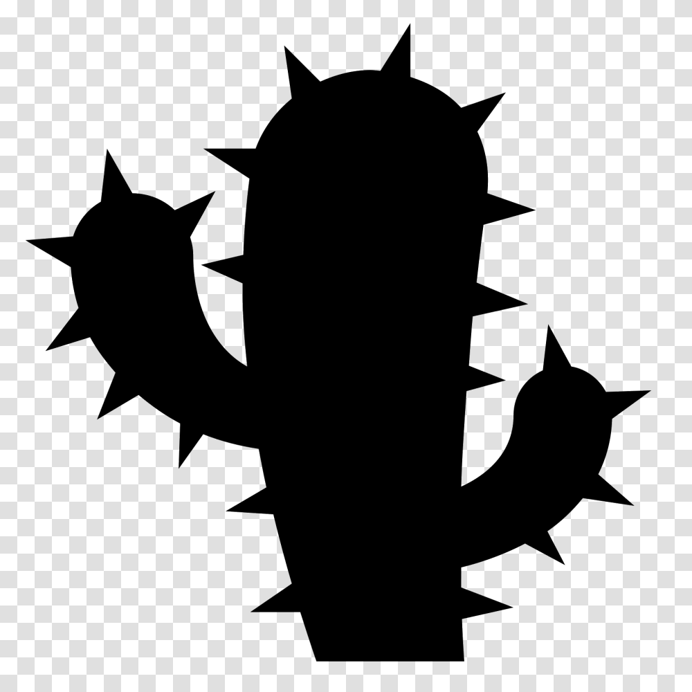 Cactus Icon, Gray, World Of Warcraft Transparent Png