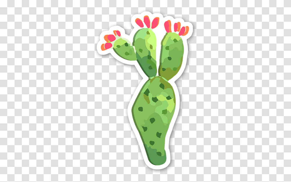 Cactus Love 7 Stickerapp Cactus Con Flores, Plant, Vegetable, Food, Produce Transparent Png