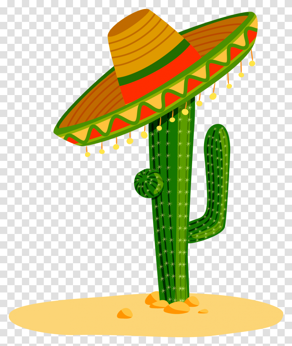 Cactus Mexicano Cactus Sombrero Clipart Background, Apparel, Hat Transparent Png