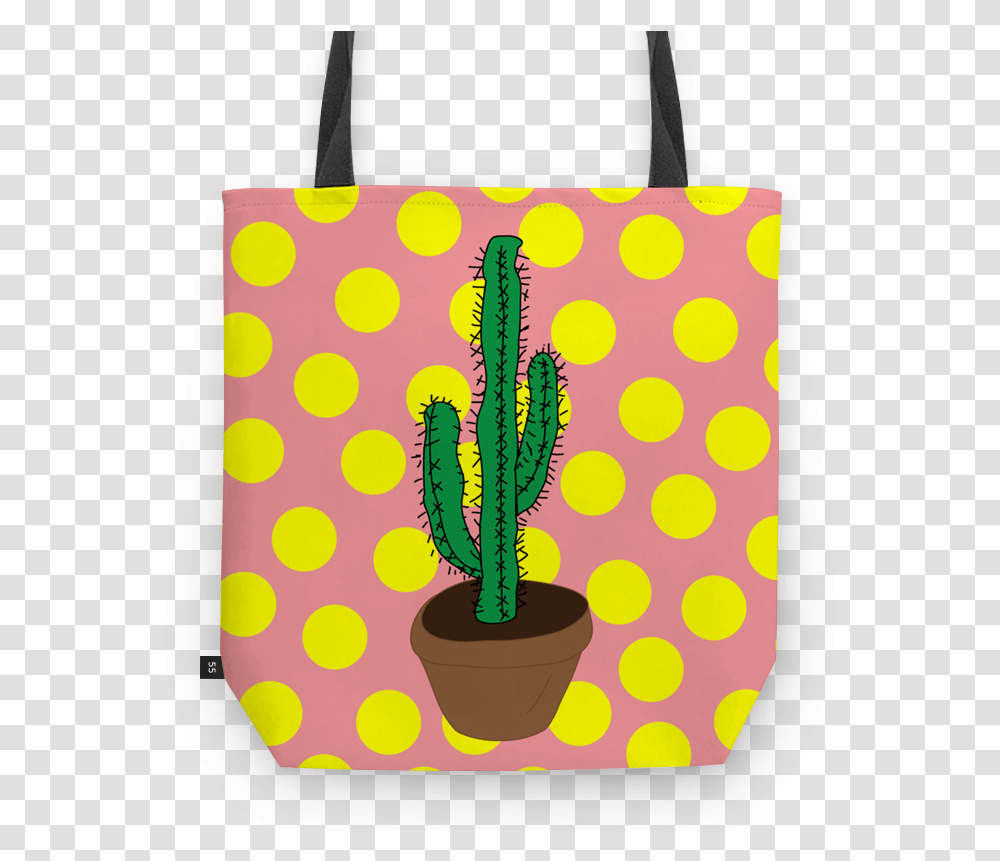 Cactus Mexicano Tote Bag, Plant, Shopping Bag Transparent Png