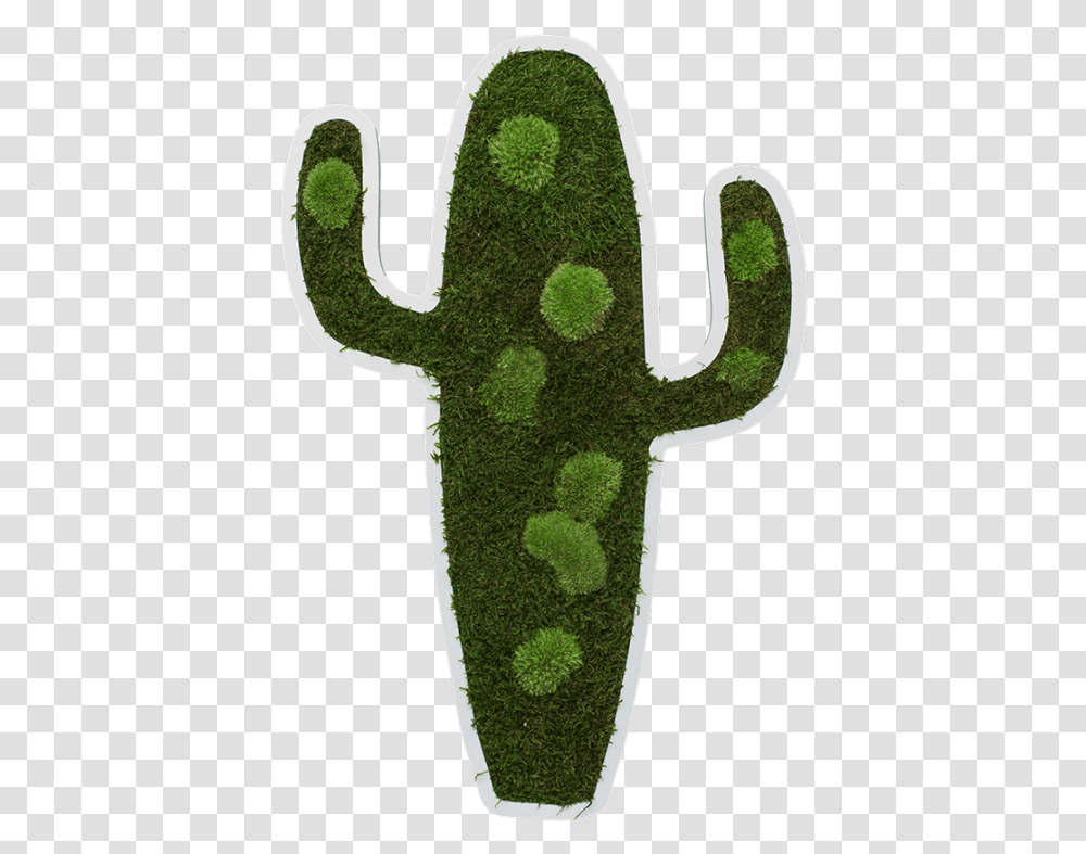 Cactus Pictogram 60 Cm Chlorophyta, Cross, Green, Rug Transparent Png