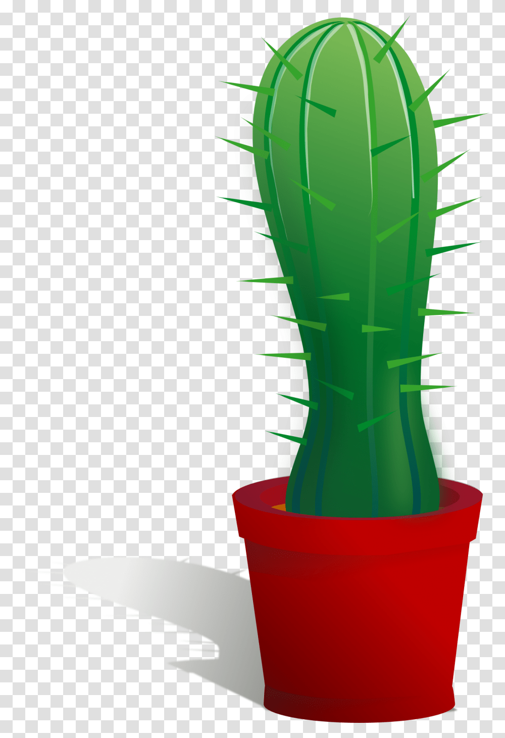 Cactus Plant In A Pot, Bottle, Apparel, Boot Transparent Png