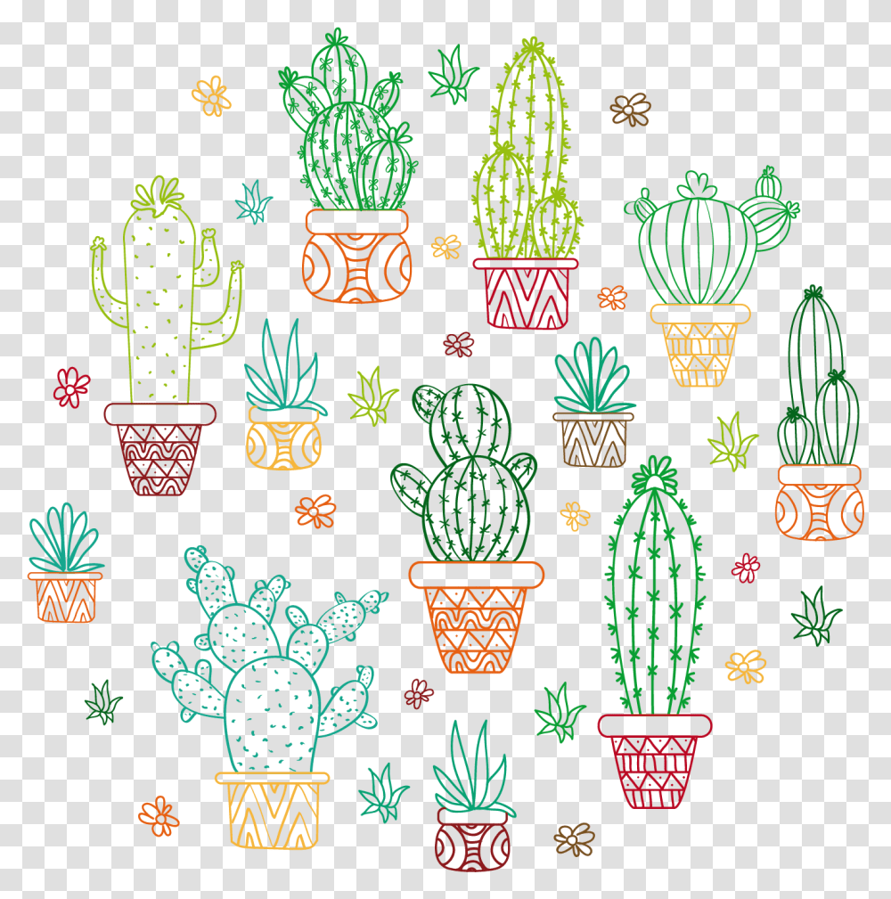 Cactus Remixit Sccacti Cacti Doodle Cactus, Lighting, Potted Plant, Vase, Jar Transparent Png