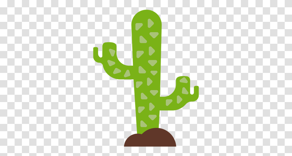 Cactus Thorn Flat & Svg Vector File Cacto Com Espinho, Plant, Cross, Symbol, Grass Transparent Png