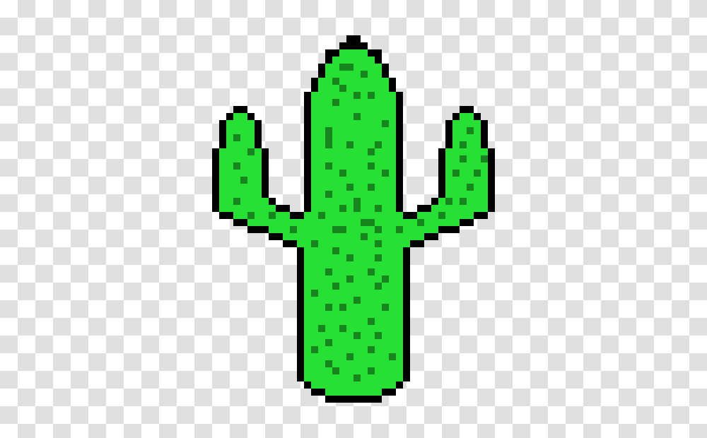 Cacyus Pixel Art Maker, Plant, Cross, Cactus Transparent Png