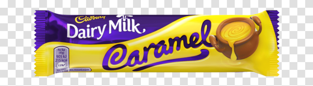 Cadbury Dairy Milk Caramel, Food, Meal, Logo Transparent Png