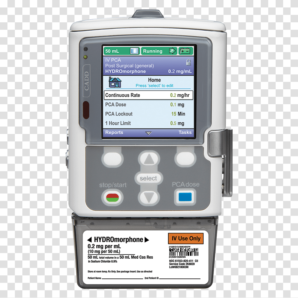 Cadd Solis Ambulatory Infusion Pump Cadd Solis Pomp, Mobile Phone, Electronics, Cell Phone, Hand-Held Computer Transparent Png