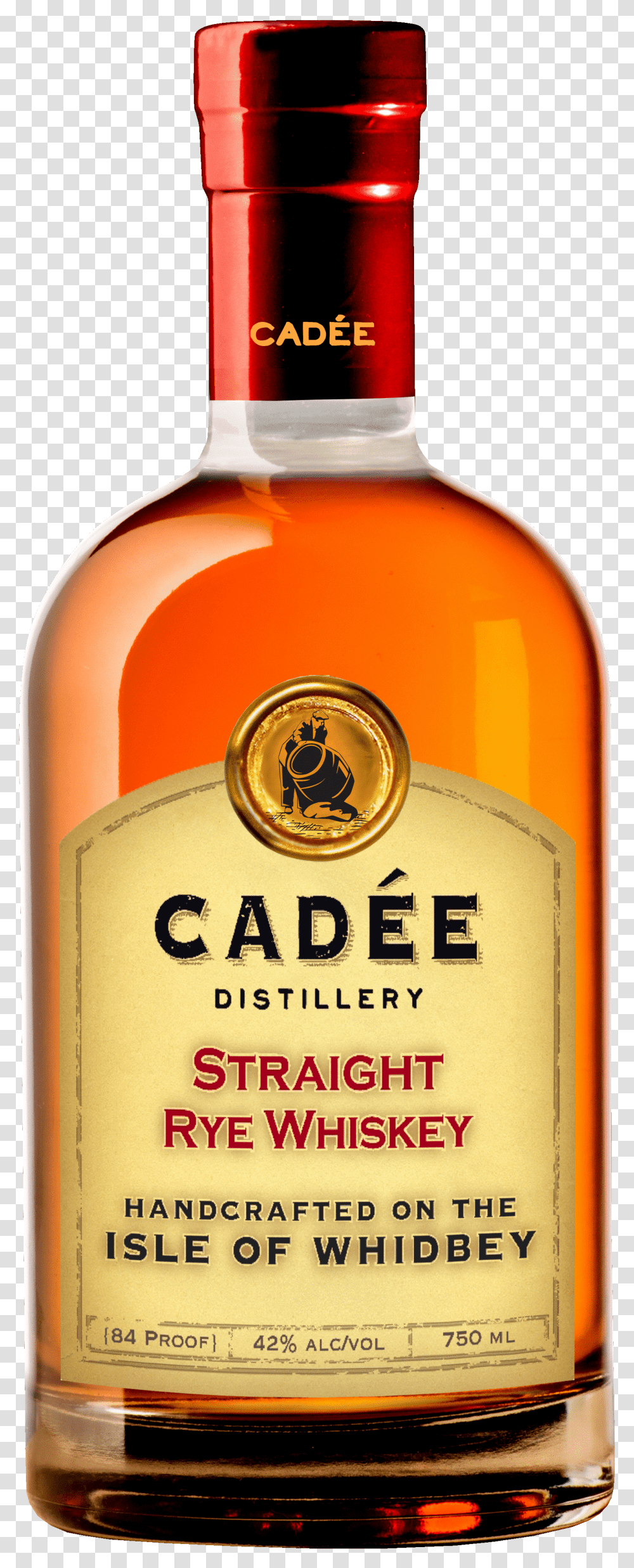 Cade Distillery Rye Whiskey Liqueur, Liquor, Alcohol, Beverage, Drink Transparent Png