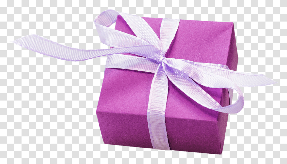 Cadeau Rose 2 Image Purple, Gift, Tie, Accessories, Accessory Transparent Png